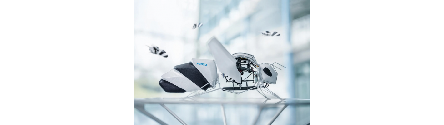 Festo представила на выставке Hannover Messe 2024 автономного робота-пчелу BionicBee