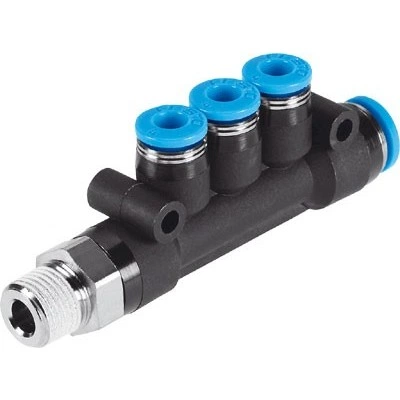 Коллектор Festo QST3-G3/8-10-8 Коллектор Festo QST3-G3/8-10-8