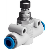 Пневмодроссель Festo GRO-QS-3