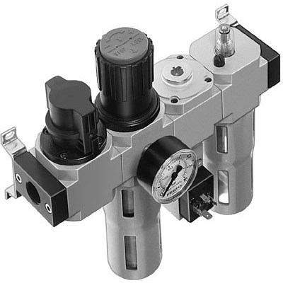 Блок подготовки воздуха Festo FRC-1/8-D-MINI-KC Блок подготовки воздуха Festo FRC-1/8-D-MINI-KC