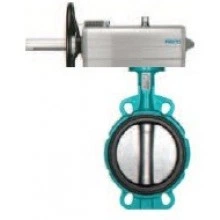 Затвор с приводом Festo VZAS-C-50-16…-H1-E-PDM
