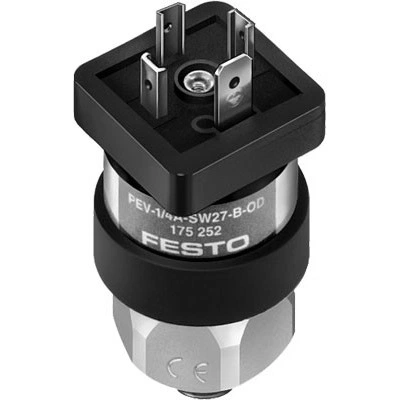 Реле давления Festo PEV-1/4-A-SW27-B-OD Реле давления Festo PEV-1/4-A-SW27-B-OD