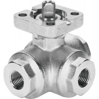 Шаровой кран Festo VZBA-1/2-GGG-63-32T-F0304-V4V4T
