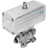 Кран с приводом Festo VZBA-1-WW-63-T-22-F0405-V4V4T-PP30-R-90-C