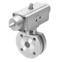 Кран с приводом Festo VZBC-20-FF-40-22-F0304-V4V4T-PS30-R-90-4-C